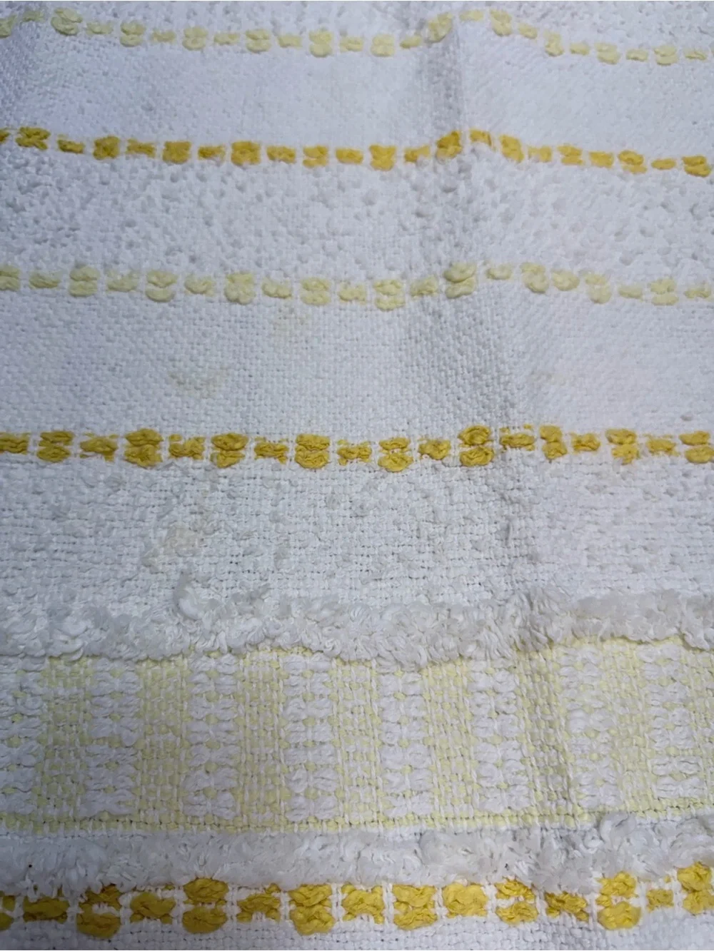 Artisan De Luxe Home Textured Cotton Pompom Throw Blanket